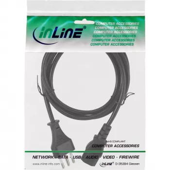Cable de alimentación InLine 3 m – conector Italia (tipo L) a conector IEC C13 de 3 polos, 250 V 10 A