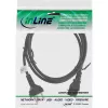 Cable de alimentación InLine, conector Dinamarca tipo K / conector IEC C13 de 3 polos, 3 m