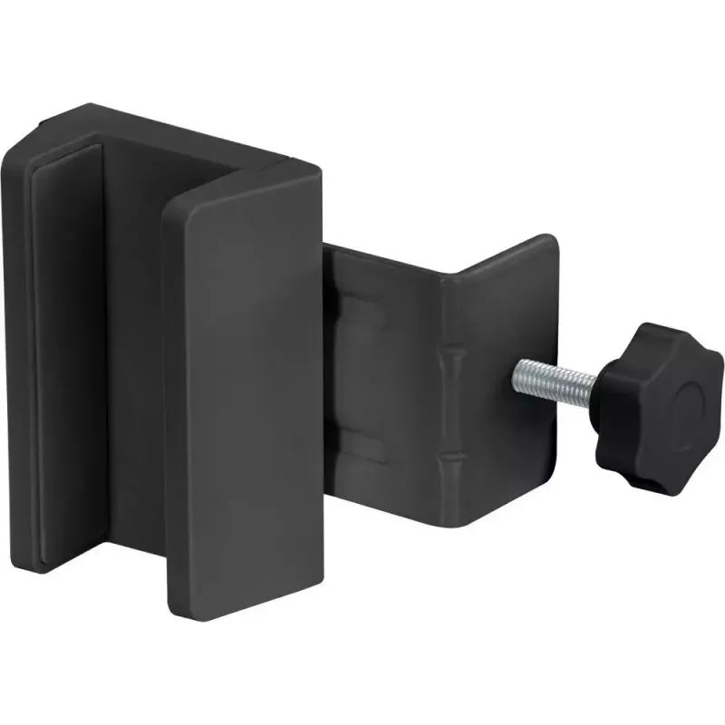 Soporte para regleta de enchufes InLine 23197B negro ABS silicona acero