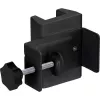 Soporte para regleta de enchufes InLine 23197B negro ABS silicona acero