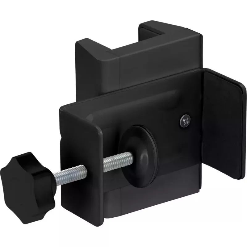 Soporte para regleta de enchufes InLine 23197B negro ABS silicona acero