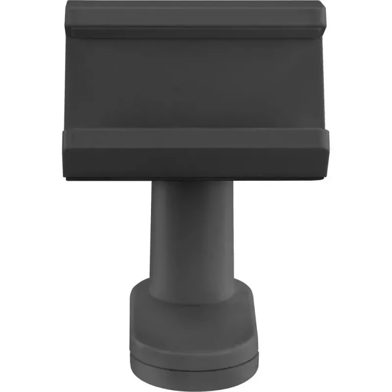 Soporte para regleta de enchufes InLine 23196B giratorio pinza de resorte negro