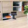 Soporte para regleta de enchufes InLine 23196B giratorio pinza de resorte negro