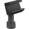 Soporte para regleta de enchufes InLine 23196B giratorio pinza de resorte negro