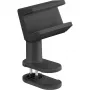 Soporte para regleta de enchufes InLine 23196B giratorio pinza de resorte negro