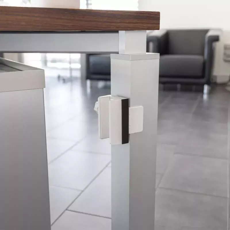 Soporte para regleta de enchufes InLine 23197W terminal de tornillo blanco ABS silicona acero