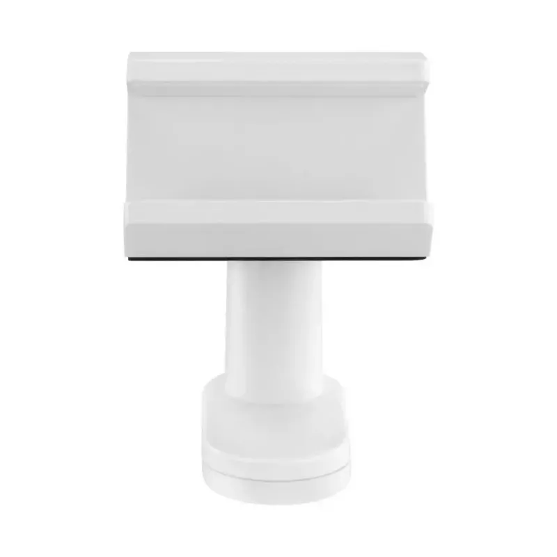 Soporte para regleta de enchufes InLine 23196W pinza de resorte giratoria blanco