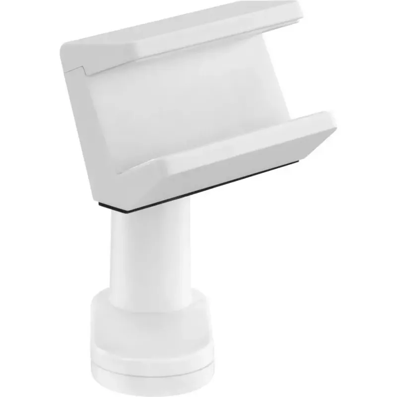 Soporte para regleta de enchufes InLine 23196W pinza de resorte giratoria blanco