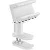 Soporte para regleta de enchufes InLine 23196W pinza de resorte giratoria blanco