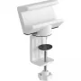 Soporte para regleta de enchufes InLine 23193W terminal de tornillo giratorio blanco