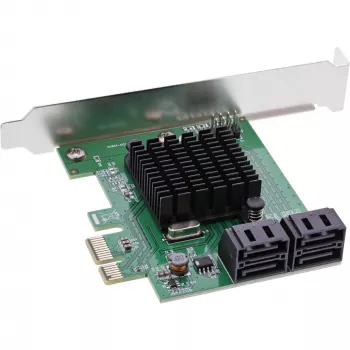 InLine controlador SATA 6Gb/s con 4x SATA, PCIe 2.0