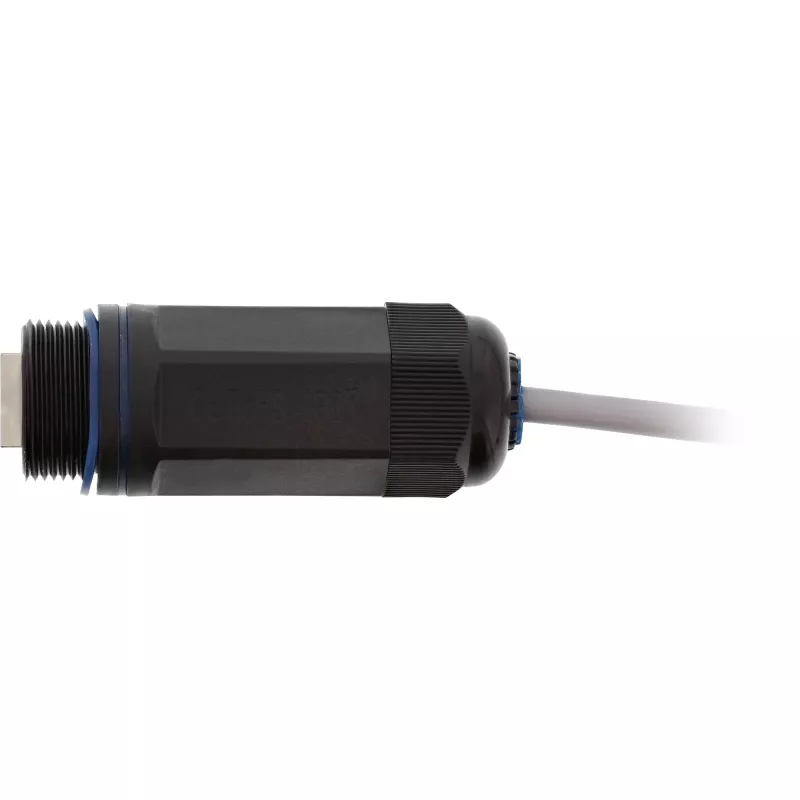 InLine acoplador Cat.6, impermeable IP67, 2x RJ45 H/H, 1:1