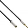 InLine cable de audio fino 3,5 mm macho/hembra estéreo 10 m