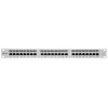 Panel de parcheo Intellinet, Cat6a, FTP, 24 puertos, 1U, apantallado, regletas LSA de entrada superior a 90°, gris