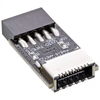 Adaptador interno InLine USB 2.0 a USB 3.2 Type-E Key-A