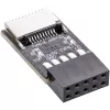 Adaptador interno InLine USB 2.0 a USB 3.2 Type-E Key-A