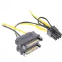 Adaptador de red InLine 2x SATA / 6 pines para tarjeta gráfica PCIe 26628B