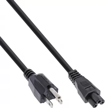 Cable de alimentación InLine EE. UU. / Canadá para portátil negro 2 m