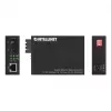 Intellinet 508544 convertidor de medios Gigabit Ethernet, de 10/100/1000Base-T RJ45 a 1000Base-SX SC multimodo, 550 m, 850 nm, autonegociación