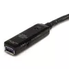StarTech.com Cable alargador USB 3.0 activo de 3m – M/F, 3 m, USB A, USB A, USB 3.2 Gen 1 (3.1 Gen 1), negro