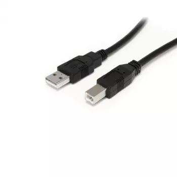 StarTech.com Cable USB 2.0 activo de 9 m (30 ft.) de A a B, 9 m, USB A, USB B, USB 2.0, 0,48 Gbit/s, negro