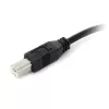 StarTech.com Cable USB 2.0 activo de 9 m (30 ft.) de A a B, 9 m, USB A, USB B, USB 2.0, 0,48 Gbit/s, negro