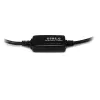 StarTech.com Cable USB 2.0 activo de 9 m (30 ft.) de A a B, 9 m, USB A, USB B, USB 2.0, 0,48 Gbit/s, negro