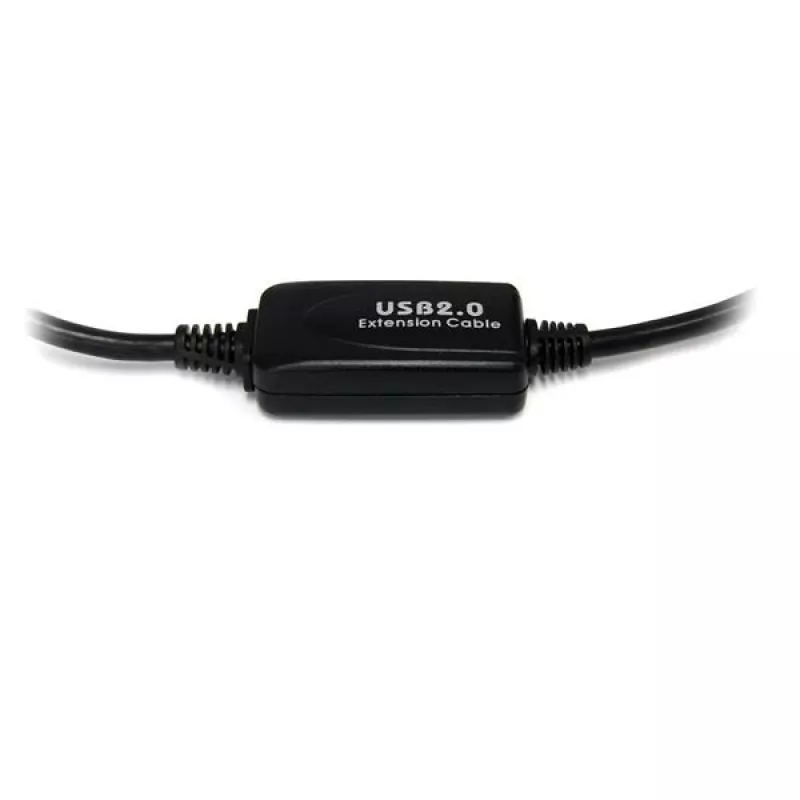 StarTech.com Cable USB 2.0 activo de 9 m (30 ft.) de A a B, 9 m, USB A, USB B, USB 2.0, 0,48 Gbit/s, negro