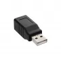 Adaptador USB 2.0 Type-A conector macho / Type-B conector hembra InLine 33443