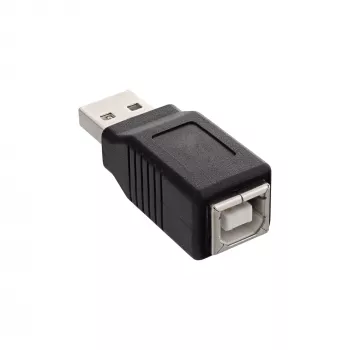 Adaptador USB 2.0 Type-A conector macho / Type-B conector hembra InLine 33443