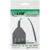 Cable adaptador TAE alemán InLine RJ11 6P4C conector macho a TAE NFN conector hembra 69942A