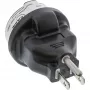 Adaptador de viaje InLine 16705 enchufe US a conector hembra Type-F