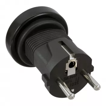 Adaptador de viaje InLine tipo F a I alemán a australiano + neozelandés