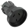 Adaptador de viaje InLine tipo F a I alemán a australiano + neozelandés