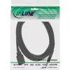 InLine USB 3.2 Gen.1 Cable alargador, USB-A macho / hembra, negro, 2,5 m (35625)