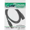 InLine USB 3.2 Gen.1 Cable alargador, USB-A macho / hembra, negro, 1,5 m (35615)