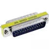 Mini adaptador InLine Sub-D de 25 pines macho a macho
