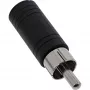 Adaptador de audio InLine RCA macho / conector hembra mono de 3,5 mm 99325