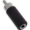 Adaptador de audio InLine RCA macho / conector hembra mono de 3,5 mm 99325