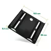Marco de montaje InLine para HDD/SSD, de 2,5 pulgadas a 3,5 pulgadas, con tornillos, negro
