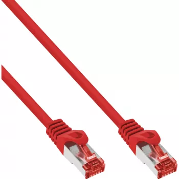 Cable de red InLine S/FTP PiMF Cat.6 250MHz PVC cobre rojo 40 m