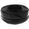 Cable modular InLine 68818 cable plano de 8 hilos 100 m rollo negro