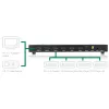 Matriz de conmutación HDMI InLine, 4K2K, 4 entradas a 2 salidas