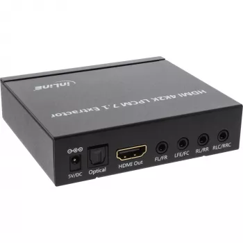 Extractor de audio HDMI InLine, entrada 4K2K HDMI