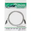 Latiguillo InLine SF/UTP Cat.5e transparente 1 m