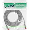 Latiguillo InLine S/FTP PiMF Cat.6 250MHz cobre libre de halógenos gris 15 m