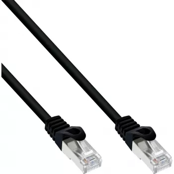 Cable de red InLine pack de 30 Cat.5e SF/UTP negro 3m