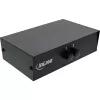 Conmutador AV manual InLine 2 puertos 3x RCA IN/OUT Composite negro