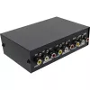 Conmutador AV manual InLine 2 puertos 3x RCA IN/OUT Composite negro