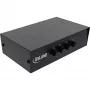 Conmutador AV manual InLine 4 puertos 3x RCA IN/OUT Composite negro